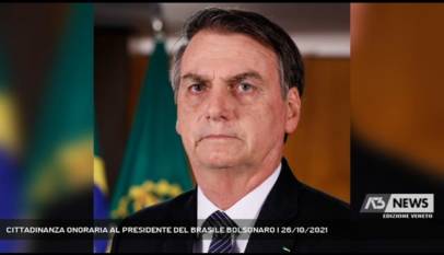 ANGUILLARA VENETA | CITTADINANZA ONORARIA AL PRESIDENTE DEL BRASILE BOLSONARO