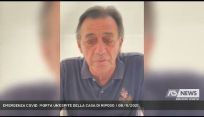 CONSELVE | EMERGENZA COVID: MORTA UN'OSPITE DELLA CASA DI RIPOSO