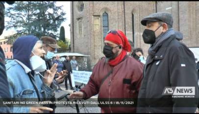 PADOVA | SANITARI NO GREEN PASS IN PROTESTA RICEVUTI DALL'ULSS 6