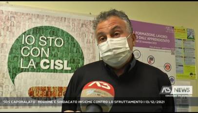 VENEZIA | 'SOS CAPORALATO': REGIONE E SINDACATO INSIEME CONTRO LO SFRUTTAMENTO