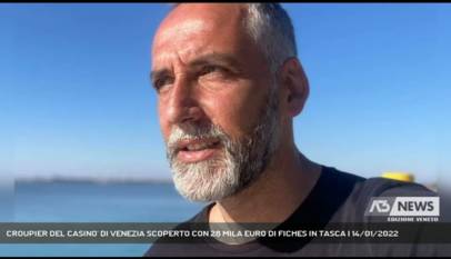 TESSERA | CROUPIER DEL CASINO' DI VENEZIA SCOPERTO CON 28 MILA EURO DI FICHES IN TASCA