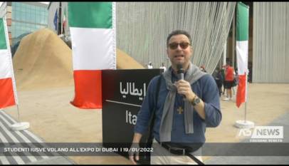 VENEZIA | STUDENTI IUSVE VOLANO ALL'EXPO DI DUBAI