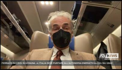 MESTRE | FERRAZZI SU CRISI IN UCRAINA: «L'ITALIA DEVE PUNTARE ALL'AUTONOMIA ENERGETICA»