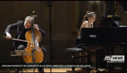 VENEZIA | GIOVANI MUSICISTI IN CONCERTO ALLE APOLLINEE DELLA FENICE