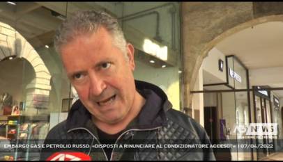 TREVISO | EMBARGO GAS E PETROLIO RUSSO: «DISPOSTI A RINUNCIARE AL CONDIZIONATORE ACCESO?»