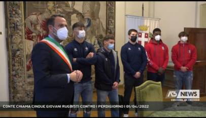 TREVISO | CONTE CHIAMA CINQUE GIOVANI RUGBISTI CONTRO I PERDIGIORNO