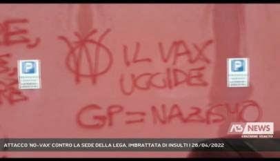 VICENZA | ATTACCO 'NO-VAX' CONTRO LA SEDE DELLA LEGA