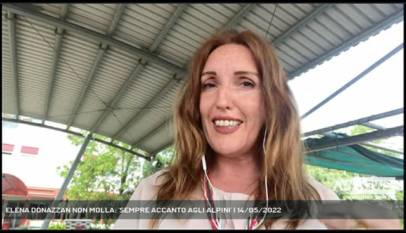 VENEZIA | ELENA DONAZZAN NON MOLLA: 'SEMPRE ACCANTO AGLI ALPINI'
