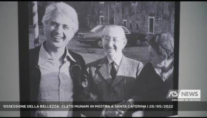 TREVISO | 'OSSESSIONE DELLA BELLEZZA': CLETO MUNARI IN MOSTRA A SANTA CATERINA