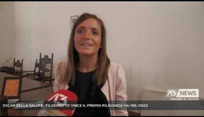 ZERO BRANCO | OSCAR DELLA SALUTE: 'FILODIRETTO' VINCE IL PREMIO RILEVANZA