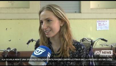 VICENZA | «LA SCUOLA NON E' UNA SPIAGGIA» STUDENTI IN SCIOPERO CONTRO LE FRASI DELLA PRESIDE