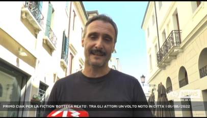 TREVISO | PRIMO CIAK PER LA FICTION 'BOTTEGA REATO': TRA GLI ATTORI UN VOLTO NOTO IN CITTA'