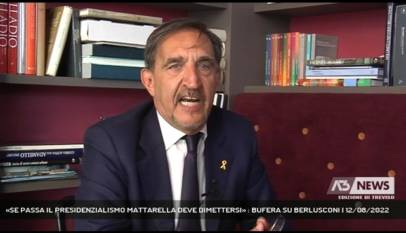 ROMA | «SE PASSA IL PRESIDENZIALISMO MATTARELLA DEVE DIMETTERSI» : BUFERA SU BERLUSCONI