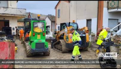 VENEZIA | ALLUVIONE MARCHE: LA PROTEZIONE CIVILE DEL VENETO IN AZIONE A SENIGALLIA