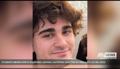 NOVENTA DI PIAVE | STUDENTE 18ENNE MORTO IN AZIENDA