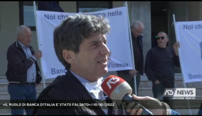 MESTRE | «IL RUOLO DI BANCA D'ITALIA E' STATO FALSATO»