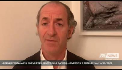 ROMA | LORENZO FONTANA E' IL NUOVO PRESIDENTE DELLA CAMERA: «DIVERSITA' E AUTONOMIA»