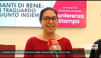 PADOVA | L'AZIENDA OSPEDALIERA FESTEGGIA I 3000 TRAPIANTI DI RENE