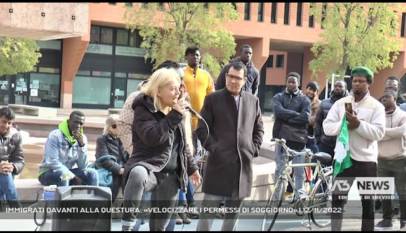 TREVISO | IMMIGRATI DAVANTI ALLA QUESTURA: «VELOCIZZARE I PERMESSI DI SOGGIORNO»