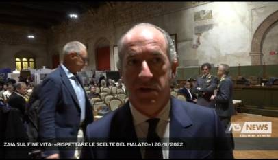 TREVISO | ZAIA SUL FINE VITA: «RISPETTARE LE SCELTE DEL MALATO»