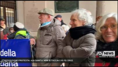 VENEZIA | L' OPPOSIZIONE PROTESTA: «LA SANITA' NON SI TOCCA»