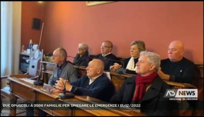 PONTE DI PIAVE | DUE OPUSCOLI A 3500 FAMIGLIE PER SPIEGARE LE EMERGENZE