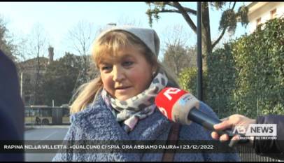 TREVISO | RAPINA NELLA VILLETTA: «QUALCUNO CI SPIA. ORA ABBIAMO PAURA»