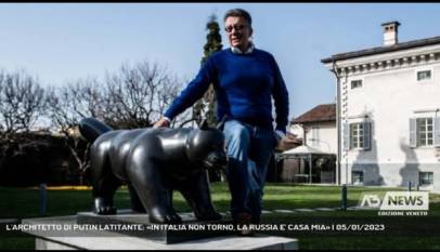 VITTORIO VENETO | L'ARCHITETTO DI PUTIN LATITANTE: «IN ITALIA NON TORNO