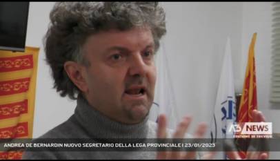 BELLUNO | ANDREA DE BERNARDIN NUOVO SEGRETARIO DELLA LEGA PROVINCIALE