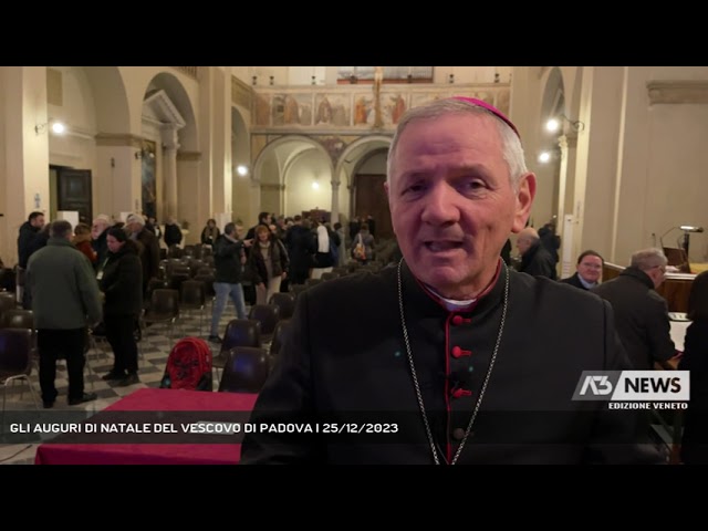 Padova Gli Auguri Di Natale Del Vescovo Di Padova Antenna Tre Medianordest