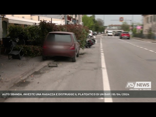 TREVISO | AUTO SBANDA, INVESTE UNA RAGAZZA E DISTRUGGE IL PLATEATICO DI ...