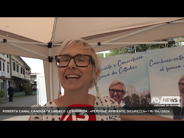 CASIER ROBERTA CANAL CANDIDATA SINDACO. LE PRIORITA' «PERSONE